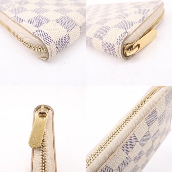 💎✨BEAUTIFUL✨💎 Louis Vuitton Damier Azur Zippy Wallet Long Wallet - Picture 9 of 12
